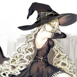 This is a pixiv picture whose title is 魔女.