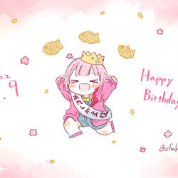This is a pixiv picture whose title is えむﾁｬﾝハピバ！！！.