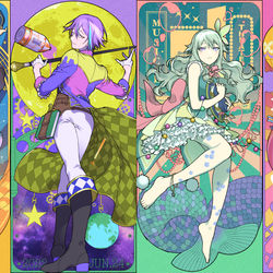 This is a pixiv picture whose title is ワ誕まとめ.