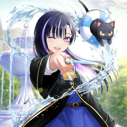 This is a pixiv picture whose title is 水瓶座の魔法使い.