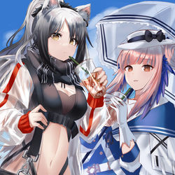 This is a pixiv picture whose title is Day73,74 シュヴァルツ＆セイロン.