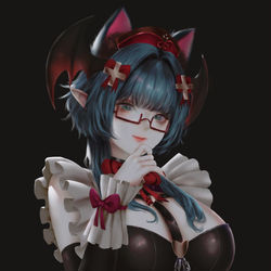 This is a pixiv picture whose title is Sinulacrum Vtuber.