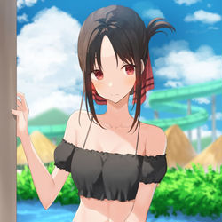 This is a pixiv picture whose title is サマーかぐや様.