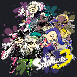 This is a pixiv picture whose title is Splat！.