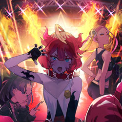 This is a pixiv picture whose title is メロコ.