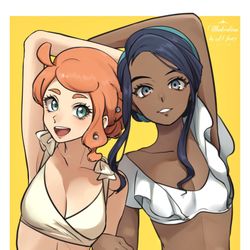 This is a pixiv picture whose title is ポケモントレーナーまとめ.