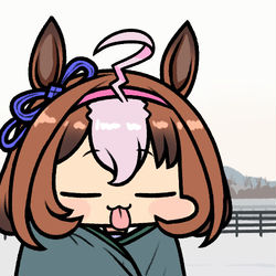 This is a pixiv picture whose title is メイショウドトウ.