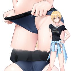 This is a pixiv picture whose title is 樹里ちゃんのパンツ.