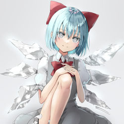 This is a pixiv picture whose title is チルノちゃん.