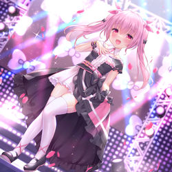 This is a pixiv picture whose title is 姫熊りぼんちゃんワンマンライブ🧸💝.