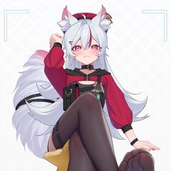 This is a pixiv picture whose title is 贺图.