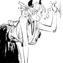 This is a pixiv picture whose title is op doodles 64.