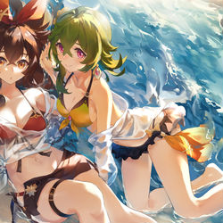 This is a pixiv picture whose title is :D.