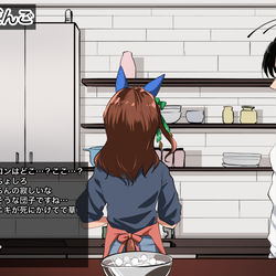 This is a pixiv picture whose title is キングのお月見だんご.