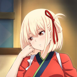 This is a pixiv picture whose title is 千束.