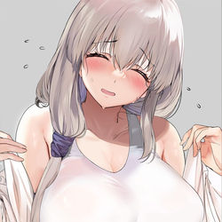 This is a pixiv picture whose title is 宇崎月.