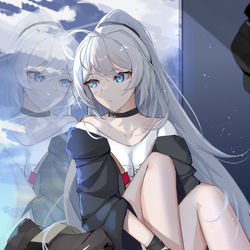 This is a pixiv picture whose title is ☁️.
