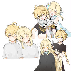 This is a pixiv picture whose title is 双子.
