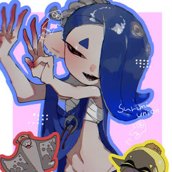 This is a pixiv picture whose title is 🐙.