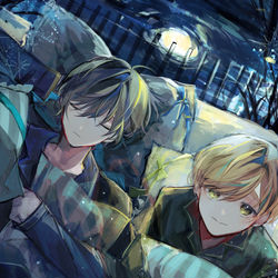 This is a pixiv picture whose title is お月見.