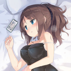 This is a pixiv picture whose title is 💙.