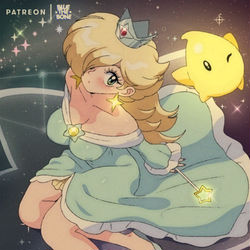 This is a pixiv picture whose title is [RETRO] Rosalina [MARIO].