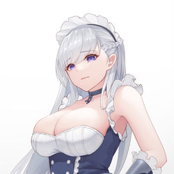 This is a pixiv picture whose title is ベルファスト.