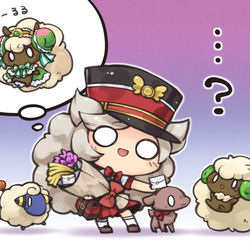 This is a pixiv picture whose title is お月見メルー.