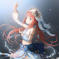 This is a pixiv picture whose title is Nilou.