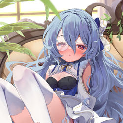 This is a pixiv picture whose title is うたた寝.