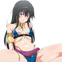 This is a pixiv picture whose title is 雪ノ下雪乃.