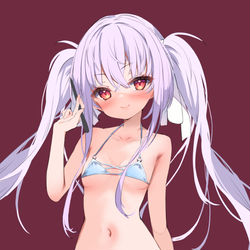 This is a pixiv picture whose title is ビキニなななちゃん.