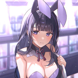 This is a pixiv picture whose title is バニー将軍.