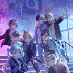 This is a pixiv picture whose title is Vivid BAD SQUAD.
