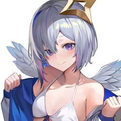 This is a pixiv picture whose title is amane kanata.