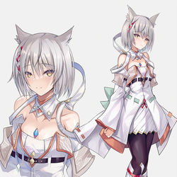 This is a pixiv picture whose title is ミオ＆ユーニ.