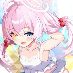 This is a pixiv picture whose title is 水着ホシノ….