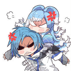 This is a pixiv picture whose title is Chaotic Duo.