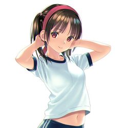 This is a pixiv picture whose title is 秋のブルマ.
