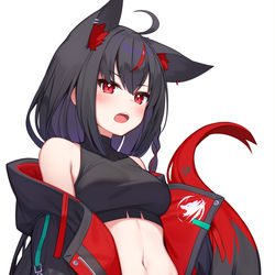 This is a pixiv picture whose title is 黒様.