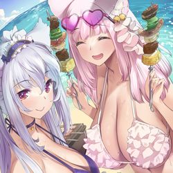 This is a pixiv picture whose title is 長侍サマー.