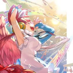 This is a pixiv picture whose title is 私は.