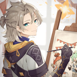 This is a pixiv picture whose title is アルベド誕生日2022.