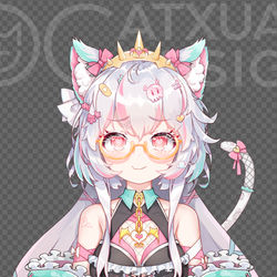 This is a pixiv picture whose title is @桜雲Sakumo  喜欢捣蛋蛋 睡觉钻被窝的 一脸正气魅魔猫.