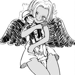 This is a pixiv picture whose title is 捏造.