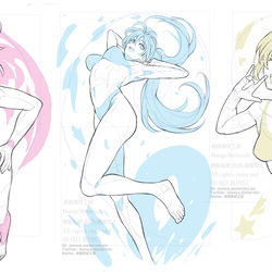 This is a pixiv picture whose title is FANBOXにトレス、商用利用可のポーズ素材集をアップしました.