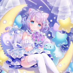 This is a pixiv picture whose title is 海月ゆるアニバーサリー.