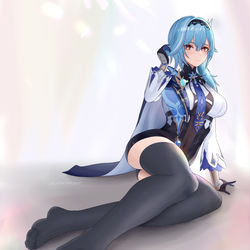 This is a pixiv picture whose title is 优菈小姐.