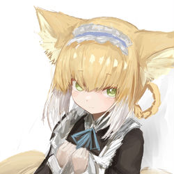 This is a pixiv picture whose title is メイドスズラン.
