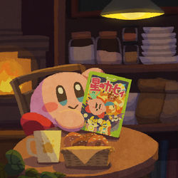 This is a pixiv picture whose title is 明日小説発売日～.